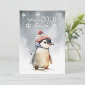 ベイビー・イッツ・コールド・アウトサイド ペンギン シーズンカード (スタンド正面)