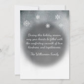 ベイビー・イッツ・コールド・アウトサイド ペンギン シーズンカード (裏面)