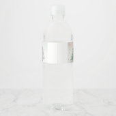 『ベイビー イッツ コールド アウトサイド』モダン ウィンター ウッドランド ペットボトルラベル (裏面)