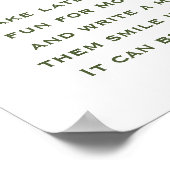 ベイビー イン ブルーム ベイビー シャワー 深夜のおむつ ポスター (角)