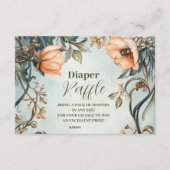 ベイビー・イン・ブルーム ワイルドフラワー エンクロージャーカード (正面)