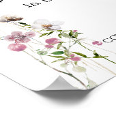 ベイビー・イン・ブルーム ワイルド・フラワー・シャワー 女の子 ポスター (角)