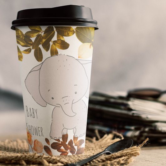 ベイビー エレファント 紙コップ