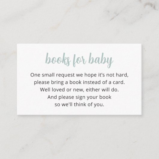 ベイビー カード, フィエスタのためのサボテン ブック エンクロージャーカード (正面)