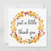 ベイビー サンクス カード (正面)