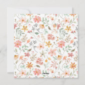 ベイビー サンクス カード (裏面)