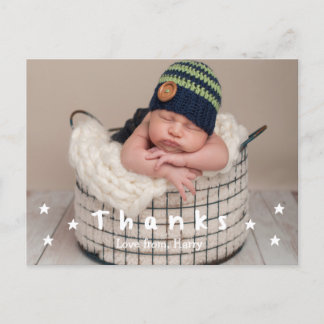 ベイビー サンクス フォト ポストカード