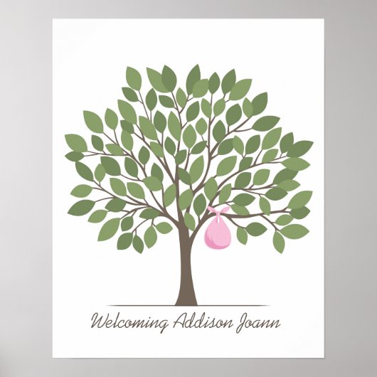 ベイビー シグネチャー ツリー - ラージ ポスター (正面)