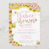 『ベイビー·シャワー』 招待状 (正面/裏面)