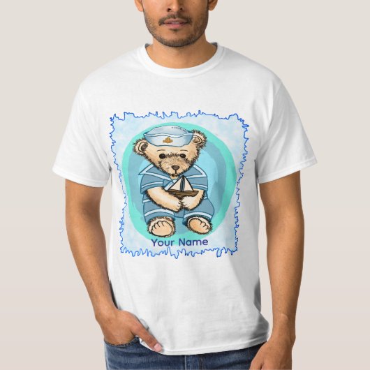 ベイビー セーラー ベア Tシャツ (正面)