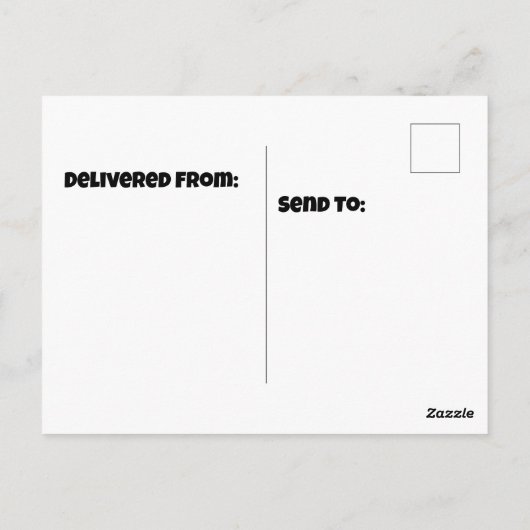 ベイビー ナルワルの記念日 ポストカード (裏面)