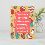 ベイビー・ニューカード・ユーモア・エディション。 招待状 (スタンド正面)