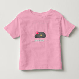 ベイビー・ピグミーカポック - おやすみなさい小さなプリンセス トドラーTシャツ