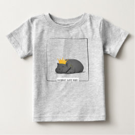 ベイビー+ピグミーカワウソ+グッドナイト+スイートプリンス ベビーTシャツ