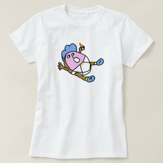 ベイビー フレーバー ドーナツ Tシャツ (デザイン正面)
