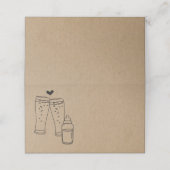 ベイビー ブリューミング 折りたたみ テントスタイル プレースカード (外部開封)