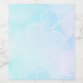 ベイビー ボケ - ブルー ワインラベル (シングルラベル)