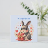 ベイビー・ボーイ・バレンタイン カード (スタンド正面)