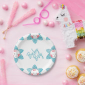 ベイビー ボーイ ペーパープレート (パーティー)