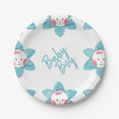 ベイビー ボーイ ペーパープレート (正面)