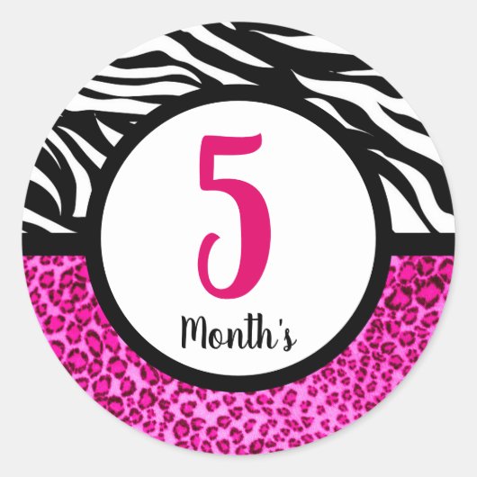 ベイビー マンスリー ステッカー (正面)