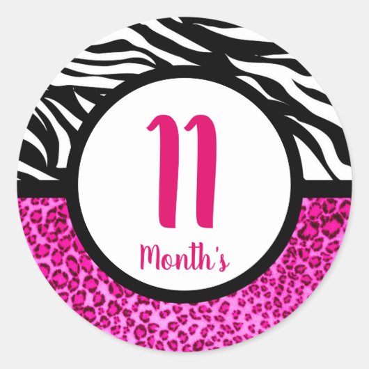 ベイビー マンスリー ステッカー (正面)