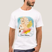 ベイビー レインボー ユニコーン Tシャツ (正面)