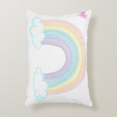 ベイビー レインボー 水彩 PILLOWS アクセントクッション (正面(垂直))