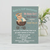 ベイビーVIP招待状　オーベイビーガール！ 招待状 (スタンド正面)