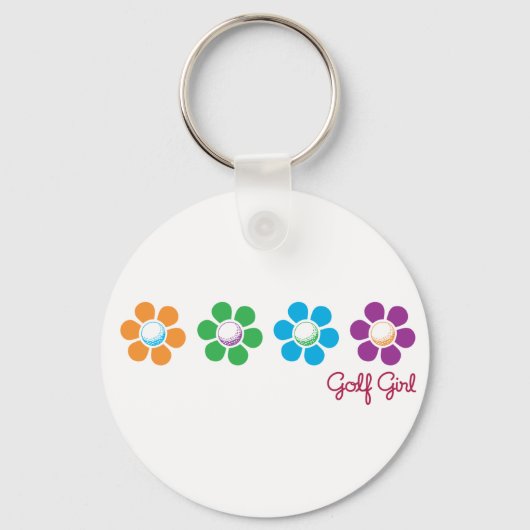 ベイフラワーゴルフ キーホルダー (正面)