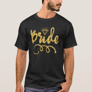 ベイブライドトレンディーレトロブライド分隊結婚ズス Tシャツ