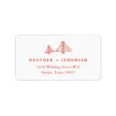 ベイブリッジ結婚ズ ラベル (正面)