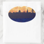 ベイブリッジ 楕円形シール (バッグ)