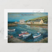 ベイホテルクシェンドゥンオイルペインティングバイジョアンヌケイシー – ポストカード (正面/裏面)