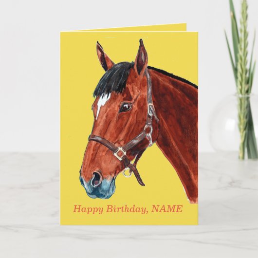 ベイホースとスター カード (正面)