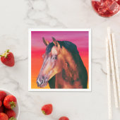 ベイホースのグラデーション スタンダードカクテルナプキン (インサイチュ)