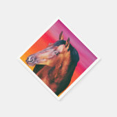 ベイホースのグラデーション スタンダードカクテルナプキン (角)