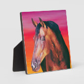 ベイホースのグラデーション フォトプラーク (正面)