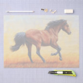 ベイホースギャロッピング 薄葉紙 (クラフト)