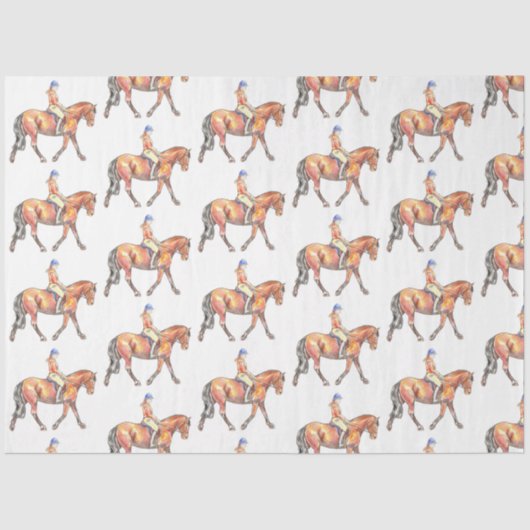 ベイホーストロッティングドレスセージ 薄葉紙 (正面)