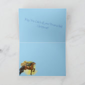 ベイホースドリームキャッチャーのクリスマス シーズンカード (内部)