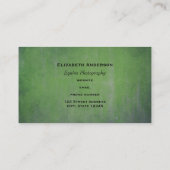 ベイポーランドウマのペア | 緑(横) 名刺 (裏面)