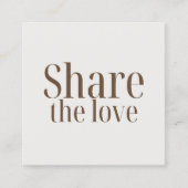 ベイミニマルジエレガントュパステルサロン 紹介カード (正面)