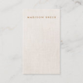 ベイミニマルジモダン・リネンプロフェッショナル 名刺 (正面)