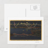 ベイメトロポリタン地区の夜景 ポストカード (正面/裏面)