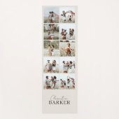 ベイモダンジミニマル数々の写真コラージュ ヨガマット (正面)