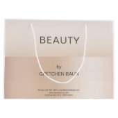 ベイモダンミニマルージスキンカラー ラージペーパーバッグ (裏面)