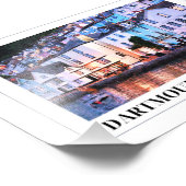 ベイヤーズ・コーブ、ダートマス、デボン フォトプリント            (角)