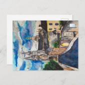 ベイユークス大聖堂フランス ポストカード (正面/裏面)