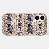ベイユースタペストリー1066ノルマン騎士と射手 Case-Mate iPhoneケース (裏面 (横))